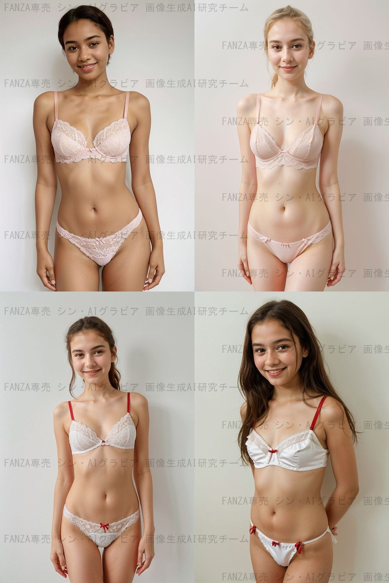 サンプル画像5:シン・AIグラビア vol.6 / 赤(画像生成AI研究チーム) [d_399139]