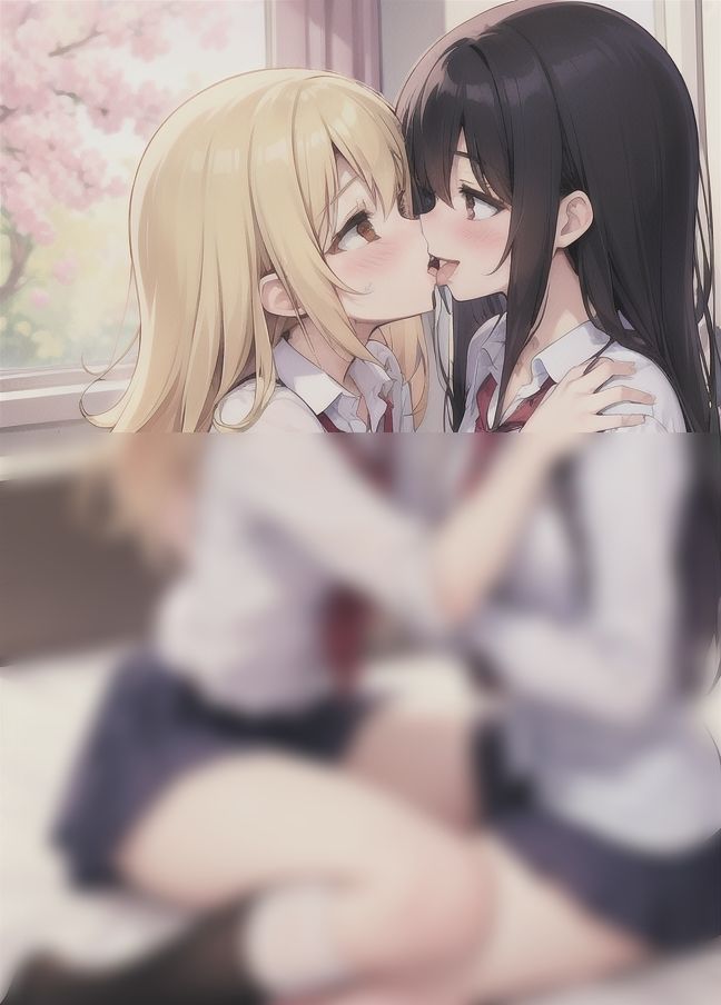 サンプル画像1:もう止められない貪欲望「惚れ薬を使って…レズセ！？」仲良し女子校生(くれよん王国) [d_399158]