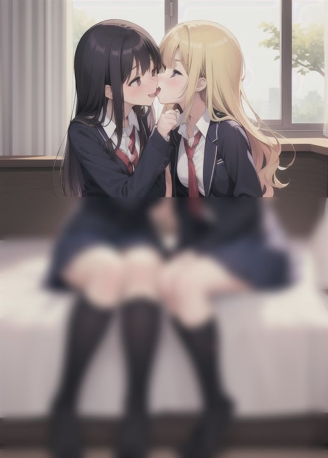 サンプル画像2:もう止められない貪欲望「惚れ薬を使って…レズセ！？」仲良し女子校生(くれよん王国) [d_399158]