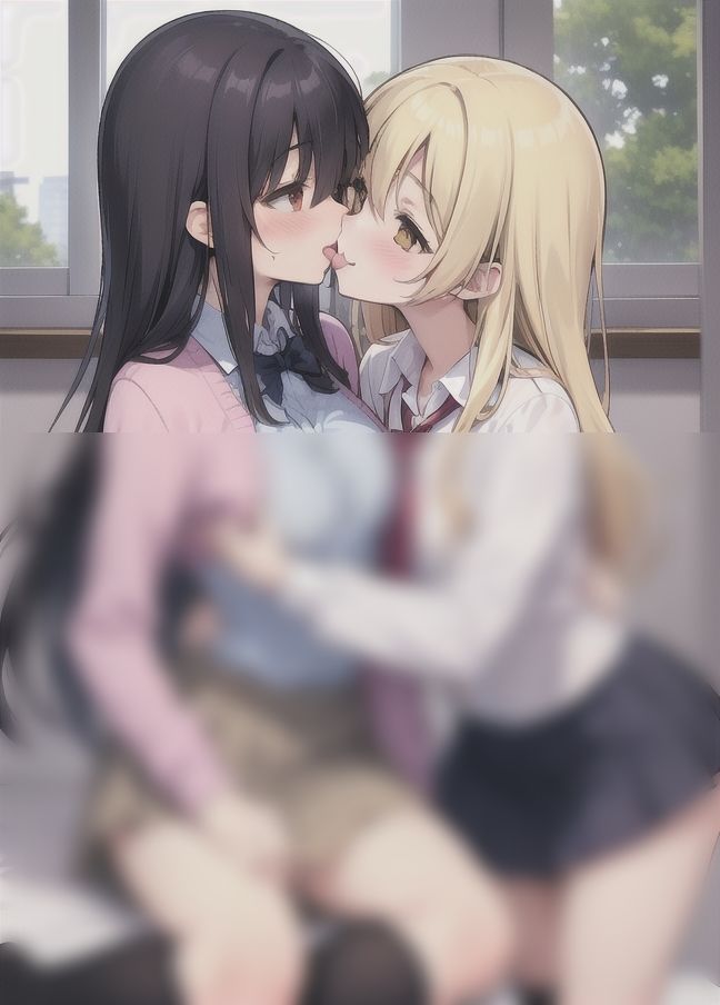 サンプル画像4:もう止められない貪欲望「惚れ薬を使って…レズセ！？」仲良し女子校生(くれよん王国) [d_399158]