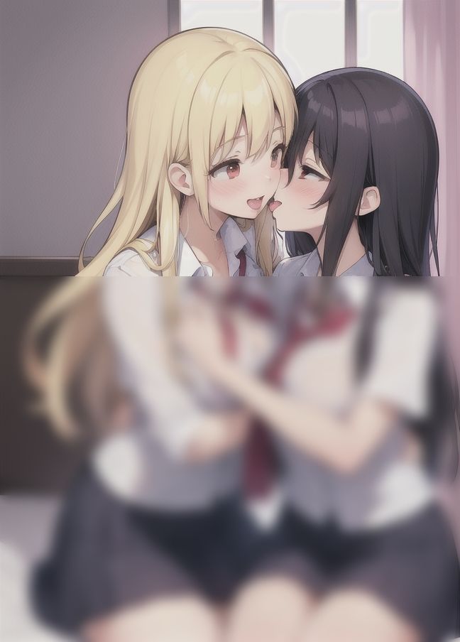 サンプル画像6:もう止められない貪欲望「惚れ薬を使って…レズセ！？」仲良し女子校生(くれよん王国) [d_399158]