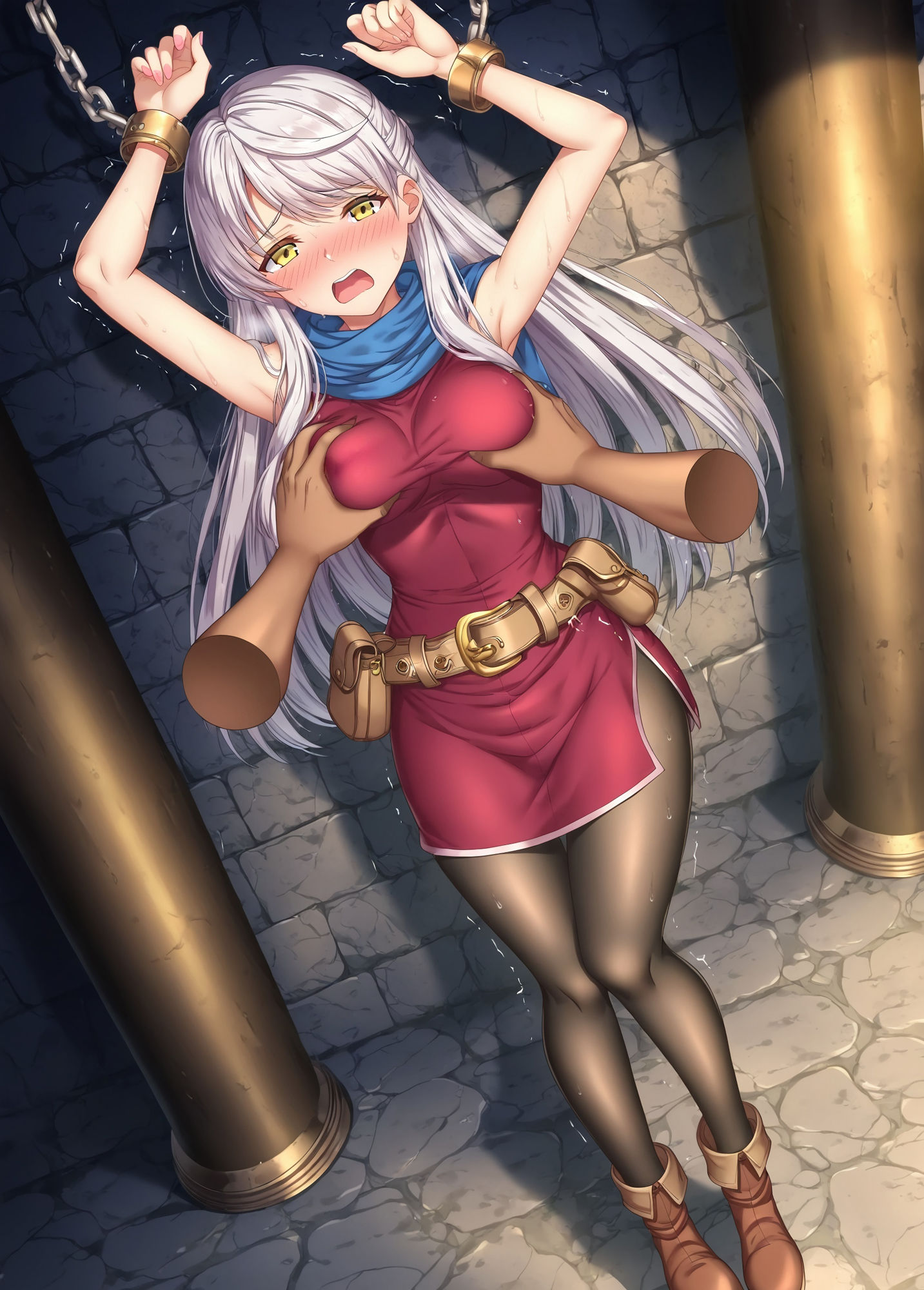 サンプル画像5:囚われたヒロイン達 vol.1(絵心あいのAI生成アトリエ) [d_399168]