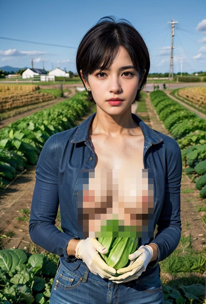 サンプル画像1:コスプレ天国〜農業・農家 編 vol.3(妄想シチュエーション) [d_399186]