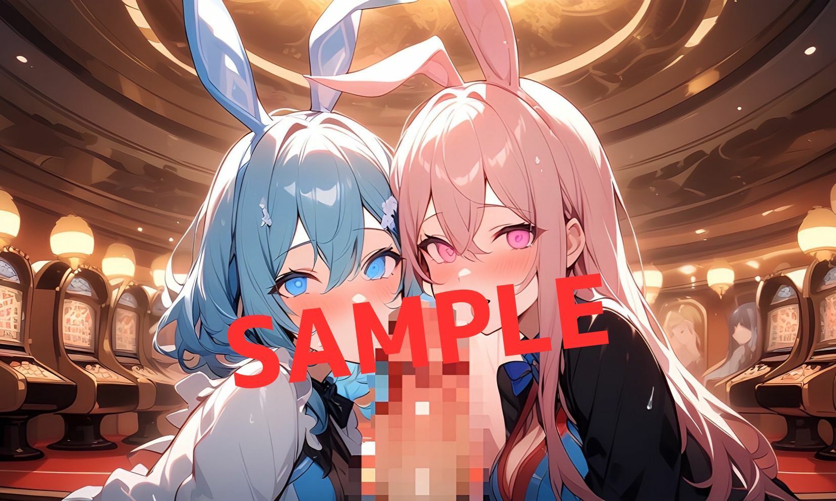 サンプル画像5:美女洗脳Wフェラチオ(あいあんぱん) [d_399202]