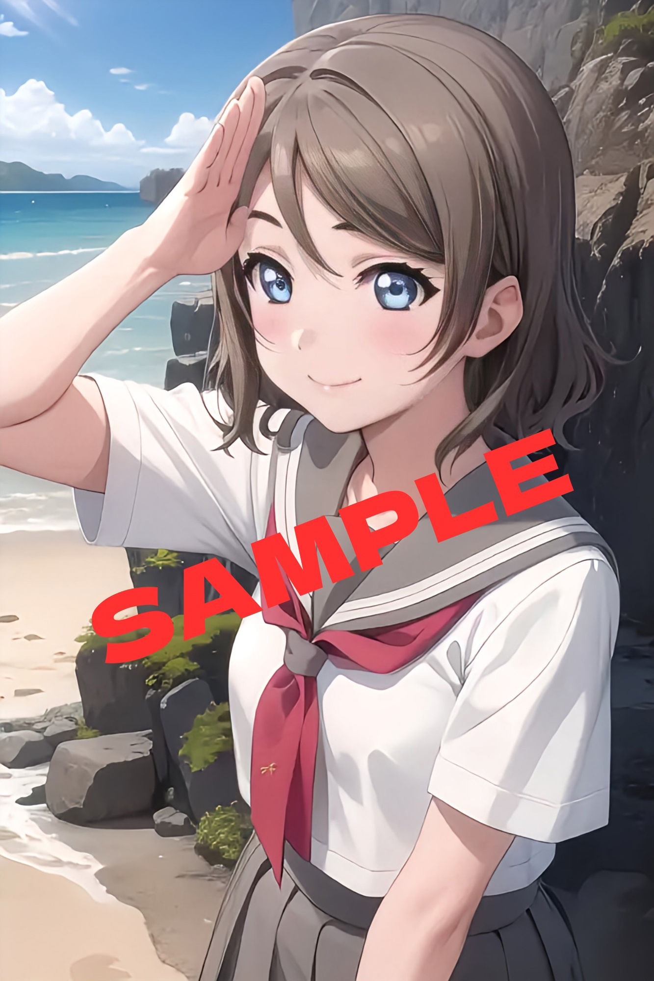 サンプル画像1:アイドルの秘め事〜渡◯曜編〜(かわいあい) [d_399215]