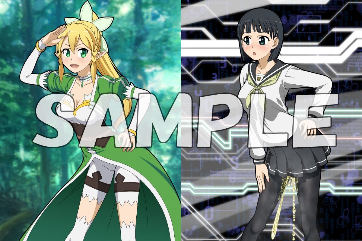 サンプル画像2:牡丹桜 画像の元 アニメヒロインコレクション001(牡丹桜) [d_399230]