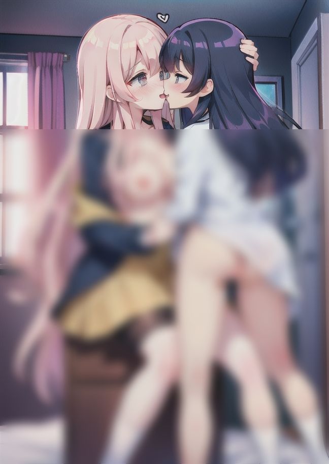 サンプル画像6:学校で手マ？？…後輩が先輩を襲う強●れずえっち(soda) [d_399232]