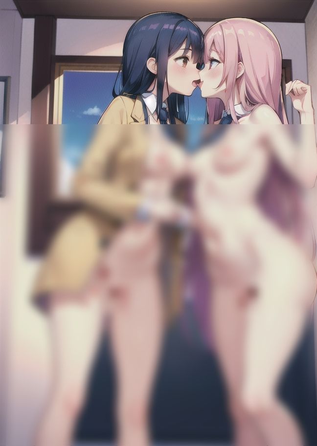 サンプル画像1:先輩と後輩レズエッチ「先輩虐めていいですか？」(真実はいつも1つ) [d_399235]