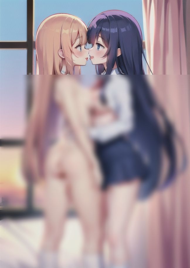 サンプル画像2:先輩と後輩レズエッチ「先輩虐めていいですか？」(真実はいつも1つ) [d_399235]