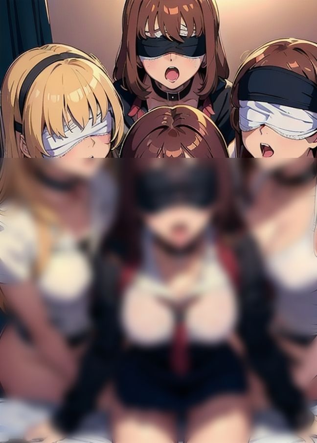 乱交目隠し変態集団SEX