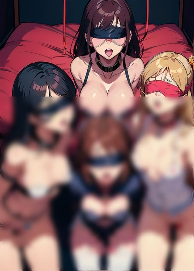 SNSで知り合ったドMを収集！仮面ハーレム集団えっち！