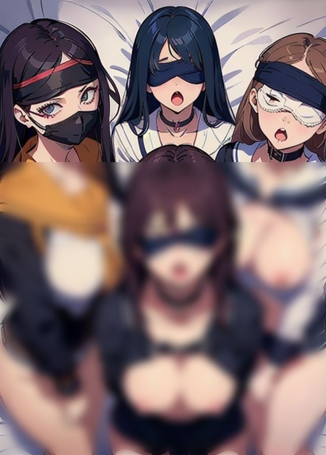 SNSで知り合ったドMを収集！仮面ハーレム集団えっち！