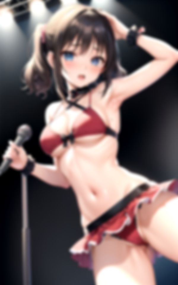 サンプル画像1:地下アイドルはア◯ルを見せる(ero04) [d_399309]