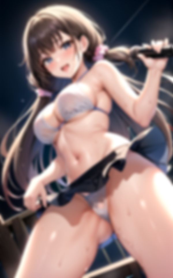 サンプル画像2:地下アイドルはア◯ルを見せる(ero04) [d_399309]