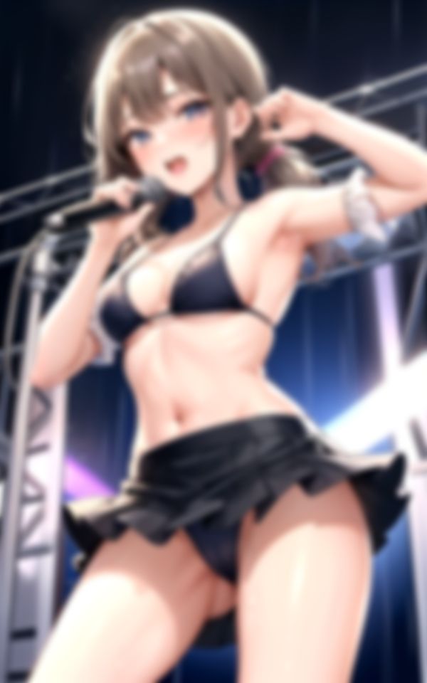サンプル画像3:地下アイドルはア◯ルを見せる(ero04) [d_399309]