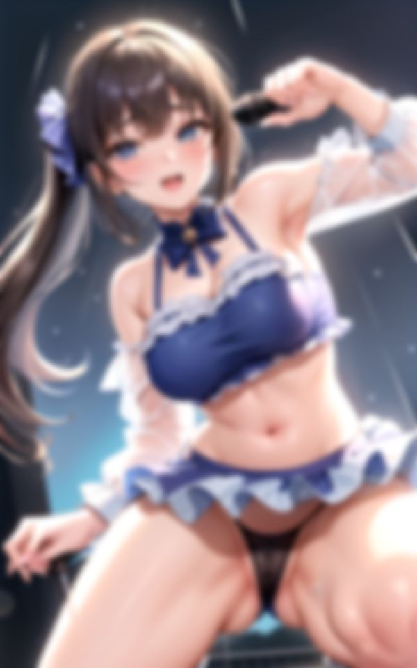 サンプル画像5:地下アイドルはア◯ルを見せる(ero04) [d_399309]