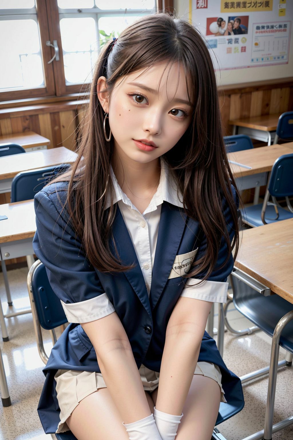 サンプル画像5:生々しい種付援交！念願のやり放題 学園編(星坂44) [d_399346]