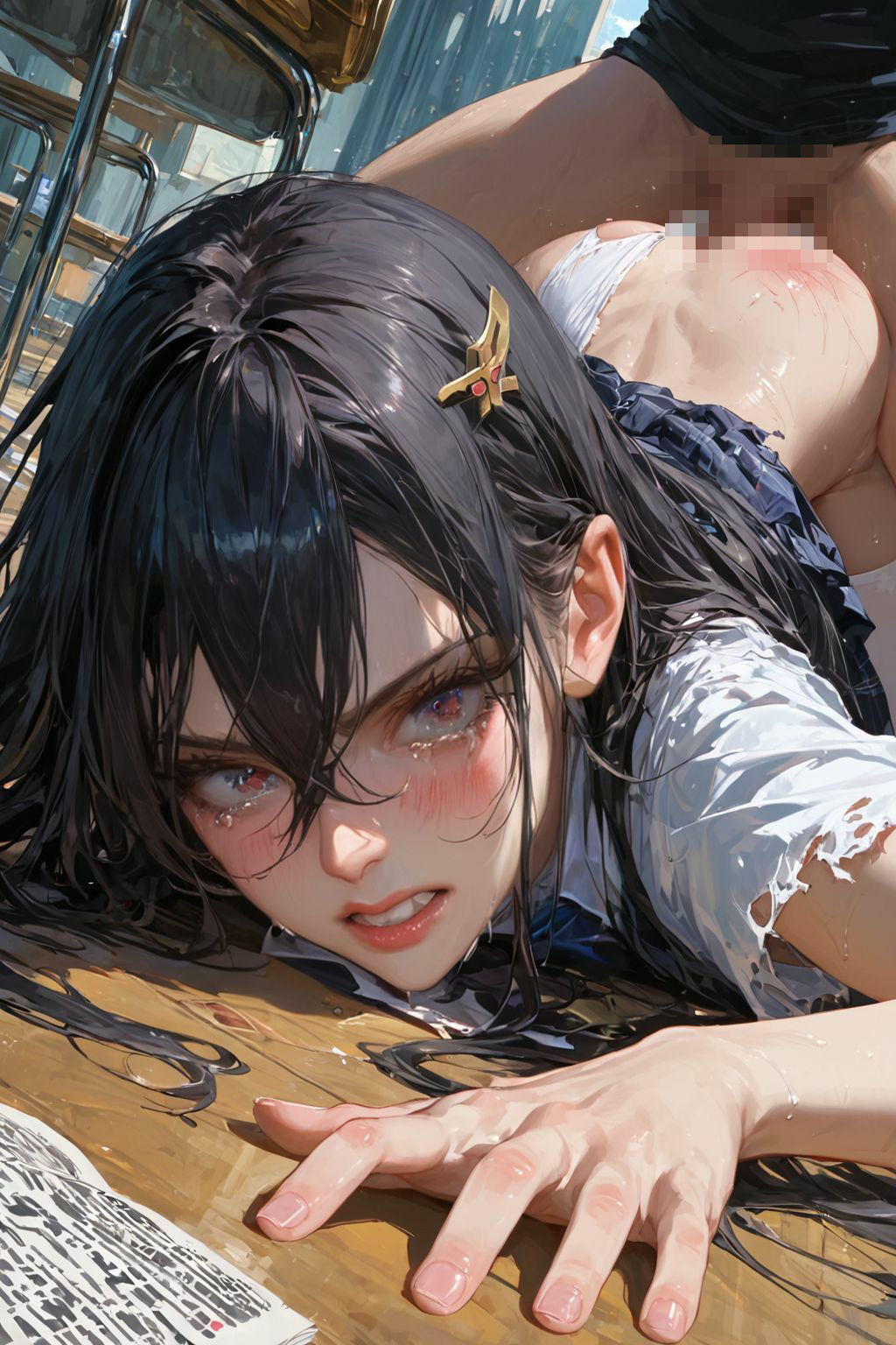 サンプル画像1:レ●プ学園(暁もこ太郎) [d_399363]