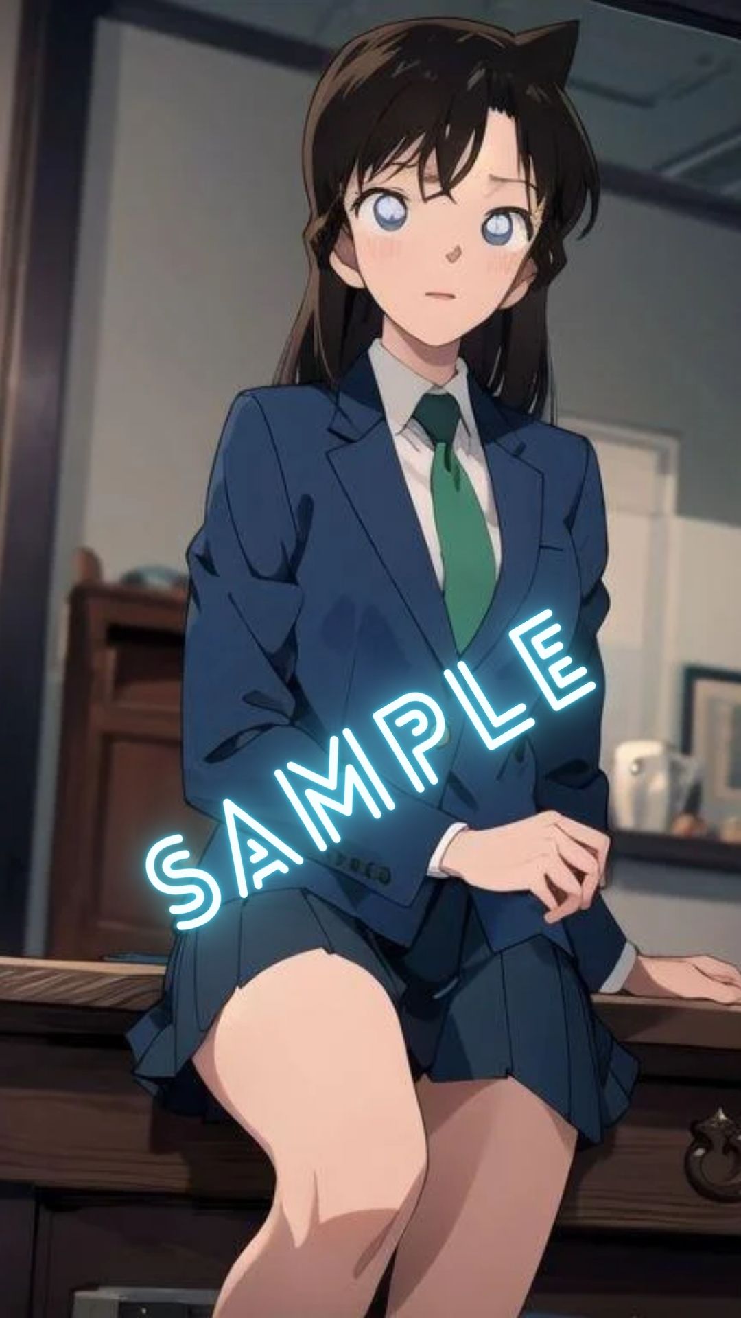 サンプル画像2:名探偵コ◯ン 毛◯蘭風 画像集(パンティー旅情) [d_399389]