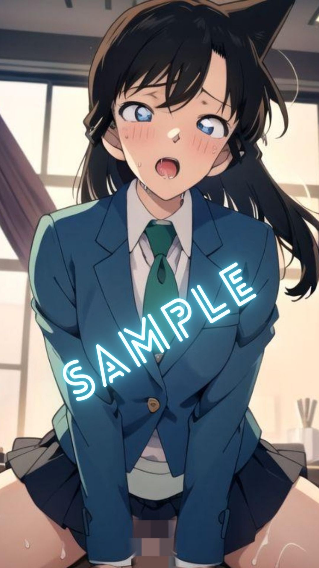 サンプル画像5:名探偵コ◯ン 毛◯蘭風 画像集(パンティー旅情) [d_399389]