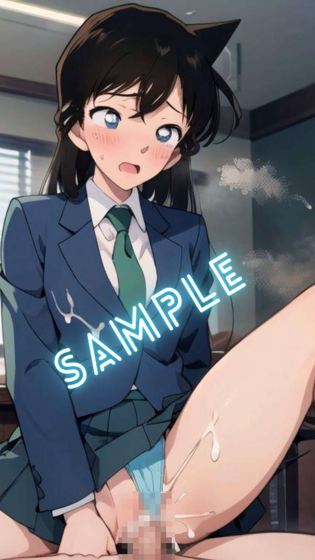 サンプル画像6:名探偵コ◯ン 毛◯蘭風 画像集(パンティー旅情) [d_399389]