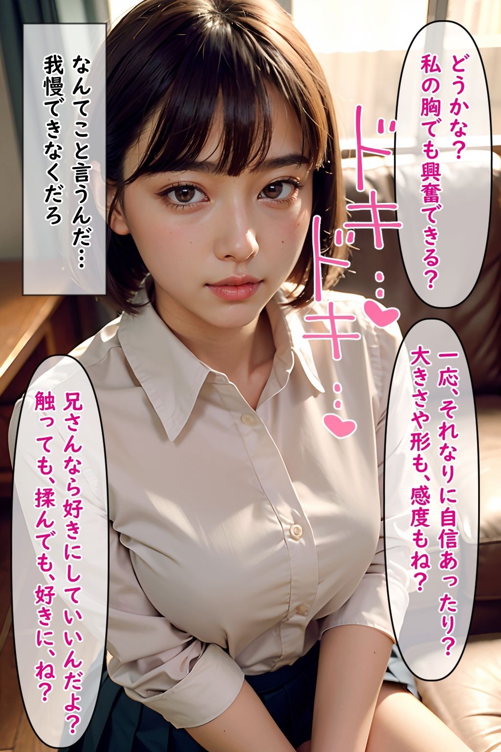 サンプル画像2:家族性活2:甘えん坊の妹編ー妹の初エッチの相手はまさかの兄！？ー(官能マンガ（むらぽん）) [d_399397]