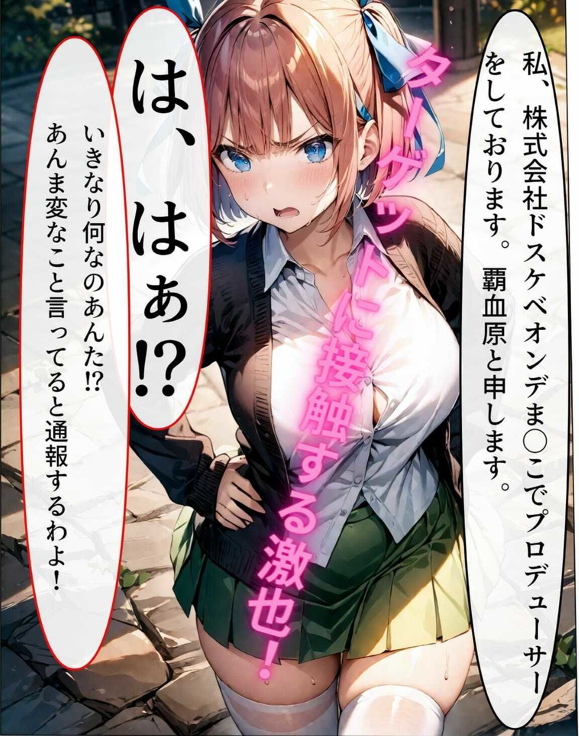 サンプル画像3:【テキストあり】ハゲギ〇ス！！ STAGE 13 二〇【縛】ドスケベボディのJ〇二〇を発見したのでストー〇ングからのお持ち帰りして縛ってみた(ハゲギ〇ス) [d_399404]