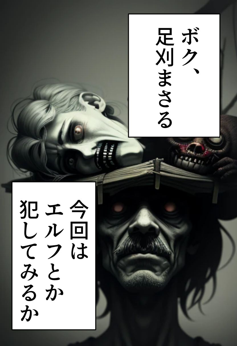 サンプル画像1:足刈がイク！ エルフ編(コーンパン) [d_399405]