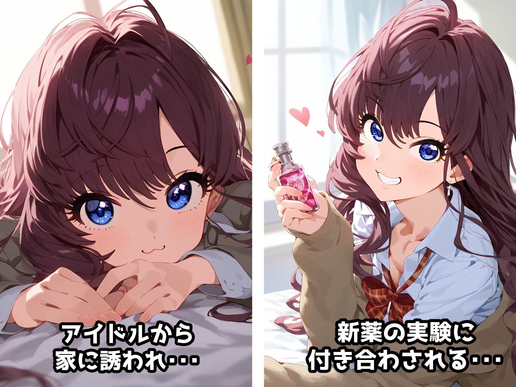 サンプル画像3:催〇NTR！お薬実験キメセクで最高の快楽！アヘ顔オホ堕ちアイドル事務所！一ノ瀬〇希編(れいじんぐハーツ) [d_399431]