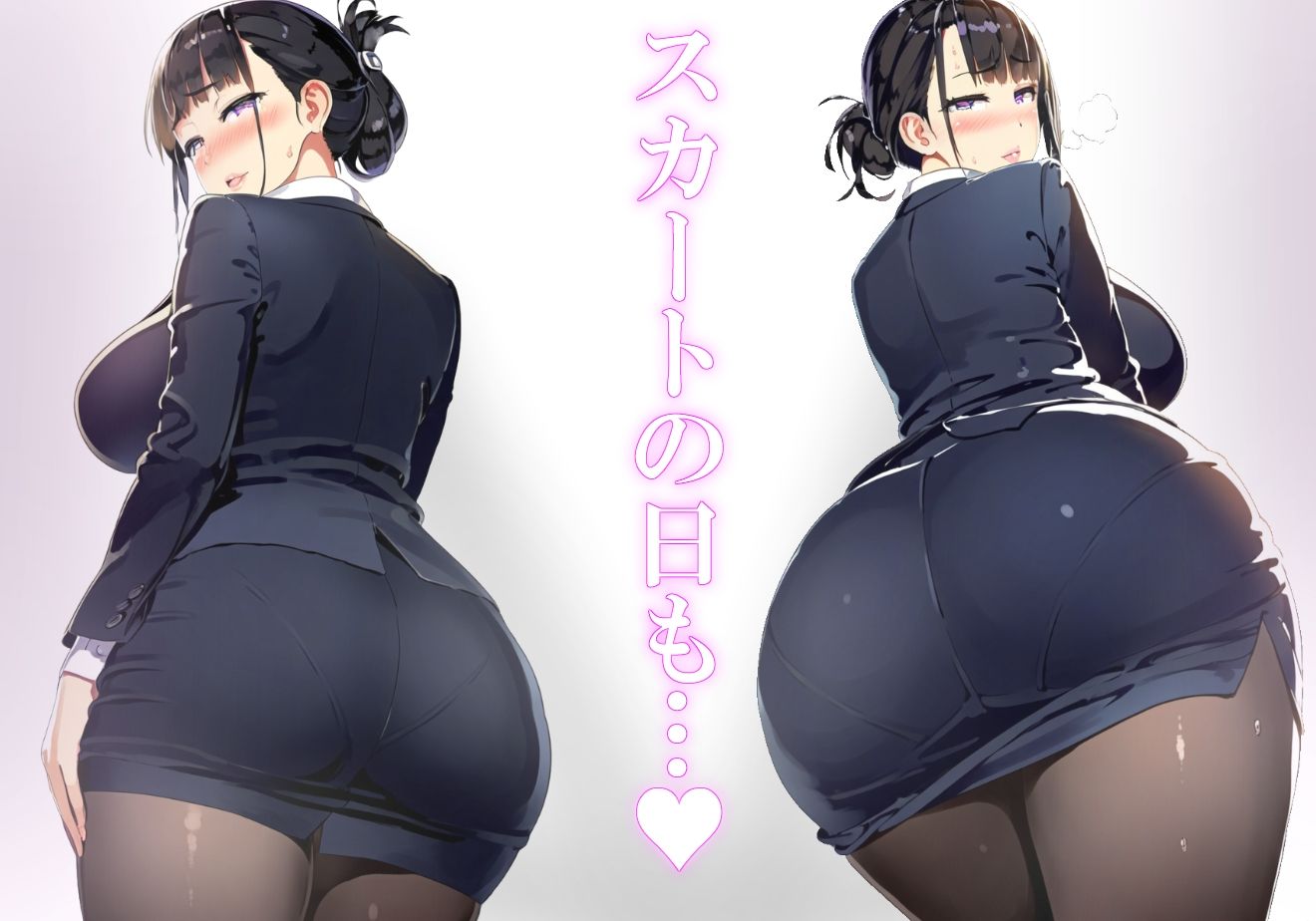 サンプル画像5:【ママ】スーツママとらぶらぶ甘やかし母子オフィス【OL】(mother communication) [d_399434]