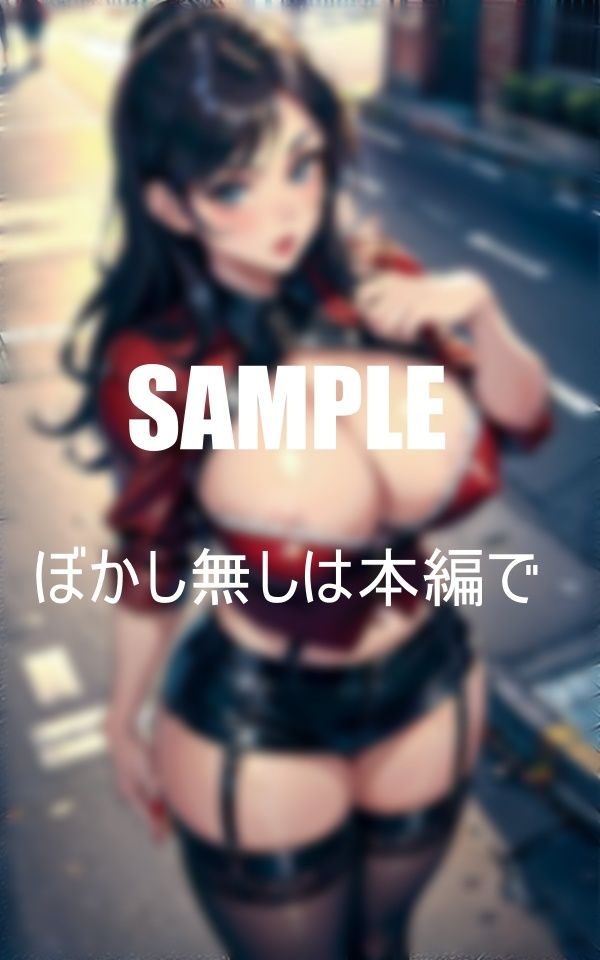 サンプル画像4:街に出没チ〇ポ狩りガーターベルト痴女たち(2サークル) [d_399435]