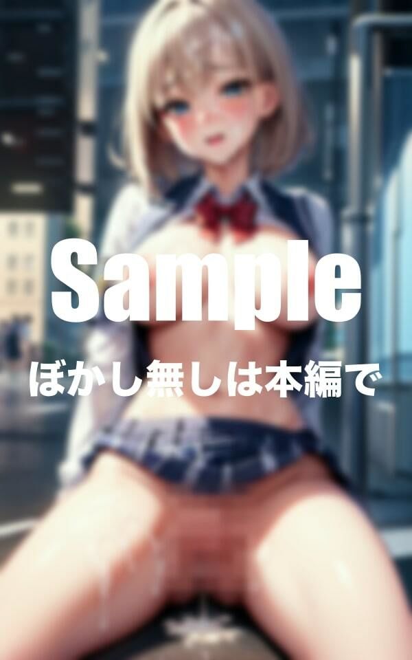 サンプル画像1:彼氏に命令されて露出徘徊(乳ラーメン) [d_399463]