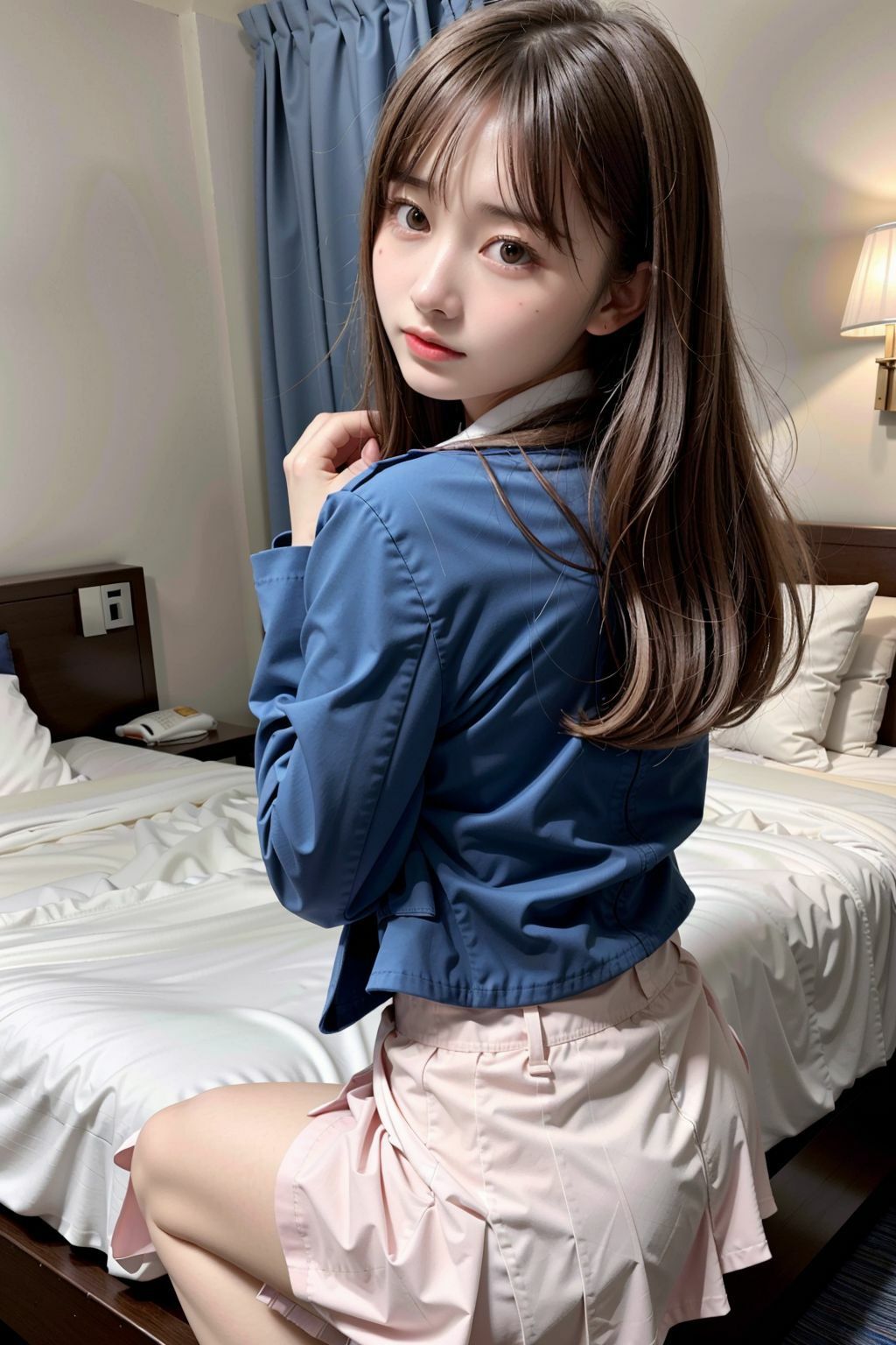 サンプル画像1:田舎ギャル ハメ撮り放題！ 放課後 授業中 寝起き 休日(風音坂47) [d_399556]