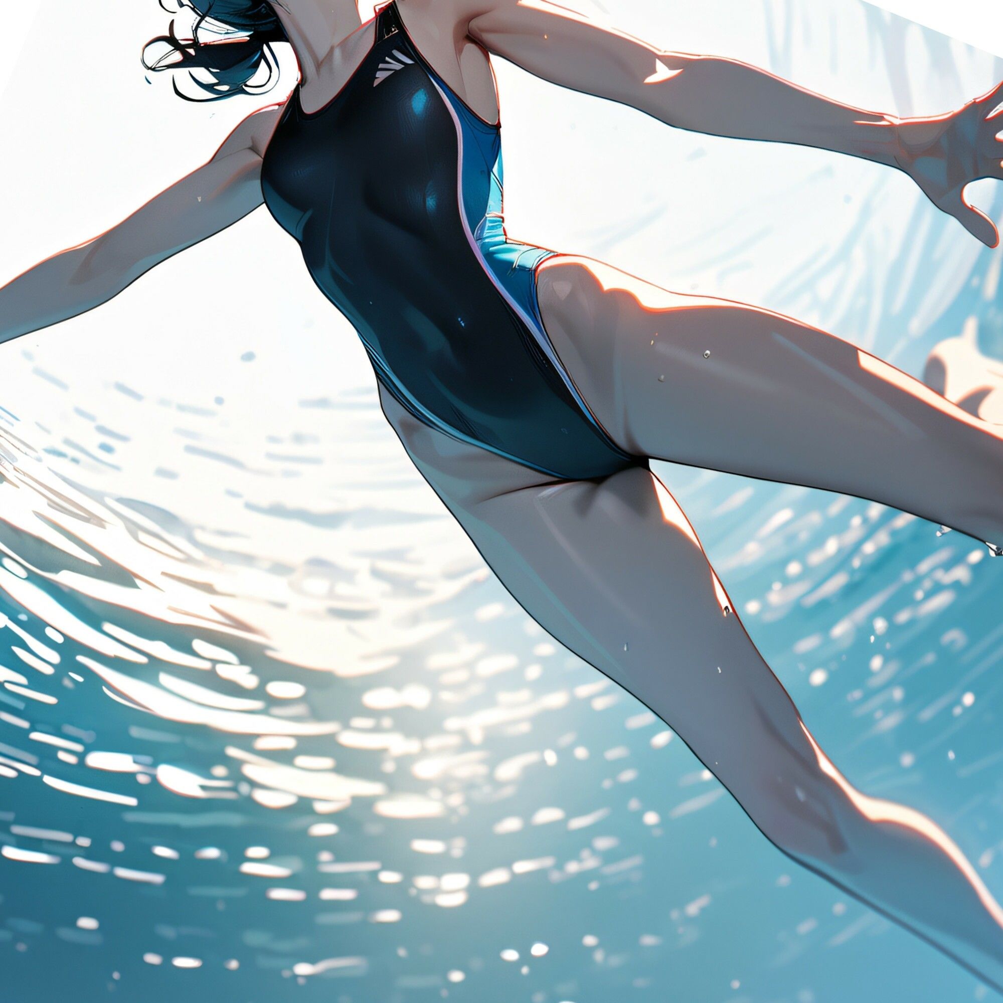 サンプル画像6:スポーツ少女 【競泳水着編】(電脳戯画) [d_399563]