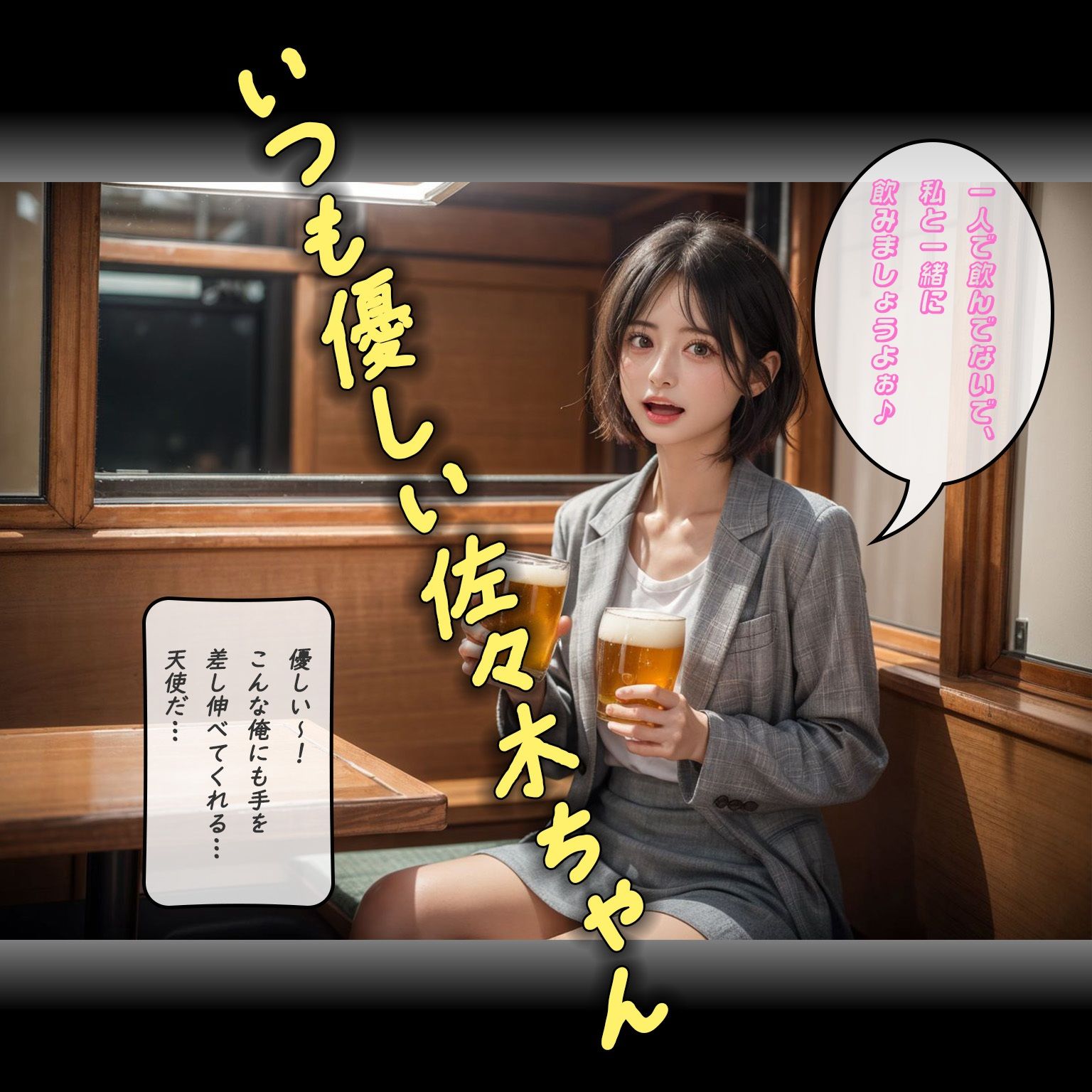 サンプル画像3:催●能力を手にした僕はむかつく人妻上司に命令やり放題 〜第2章 佐々木ちゃん編〜(AI_Fits) [d_399593]