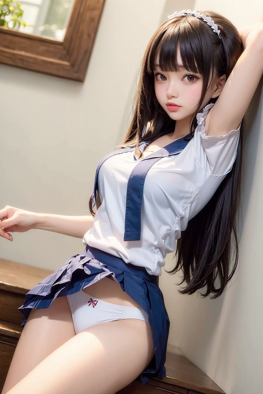 サンプル画像4:ただ可愛いなセーラ服集(773) [d_399648]