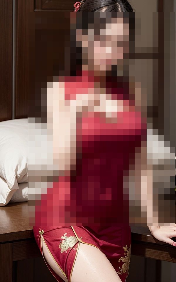 サンプル画像1:チャイナ服を着た同級生と一緒にホテルに行く事になり営んだ？(ESHIー) [d_399713]