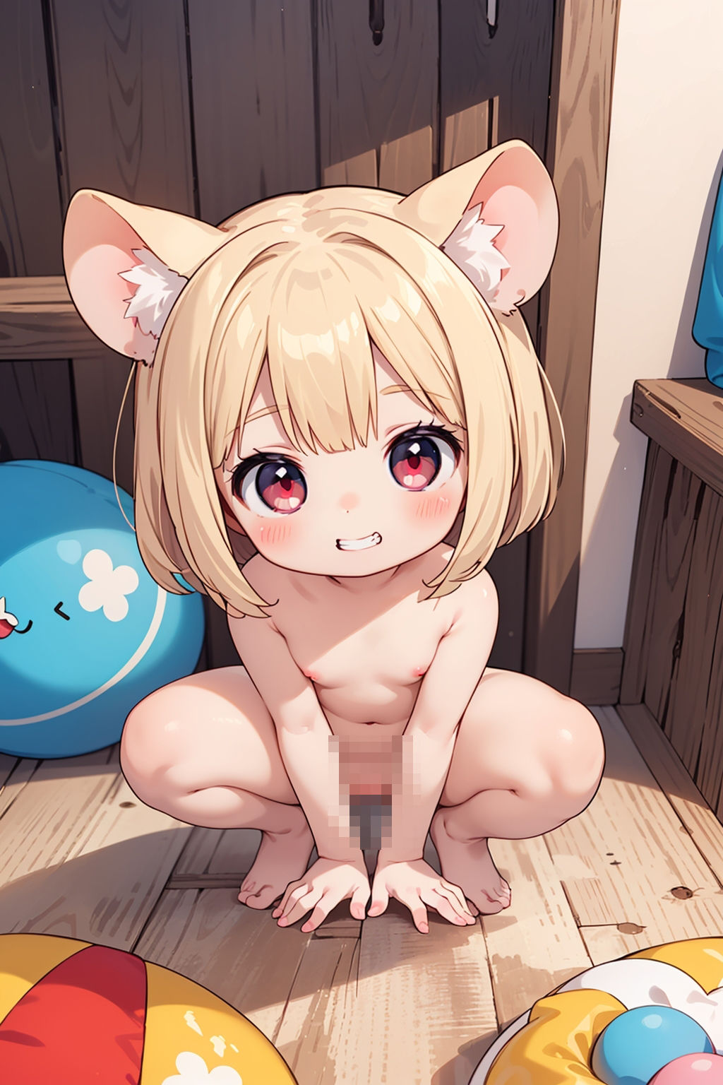 サンプル画像5:ケモミミ動物園飼育員のお仕事(謎の海産物) [d_399770]