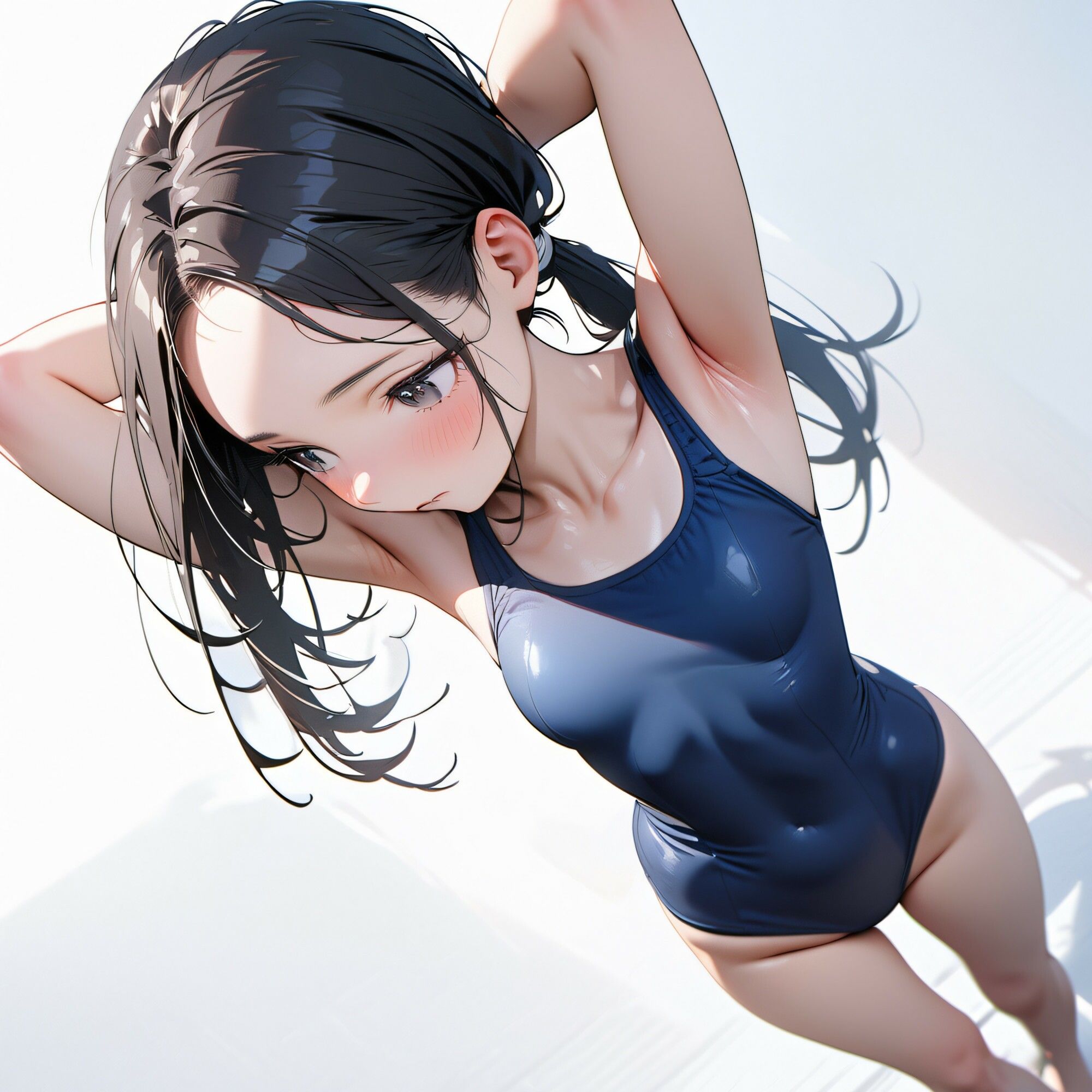 サンプル画像4:スポーツ少女 【スクール水着編】(電脳戯画) [d_399807]