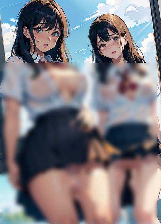 サンプル画像1:露出狂女警官「私、捕まりたくない…」(超絶最高野郎) [d_399818]