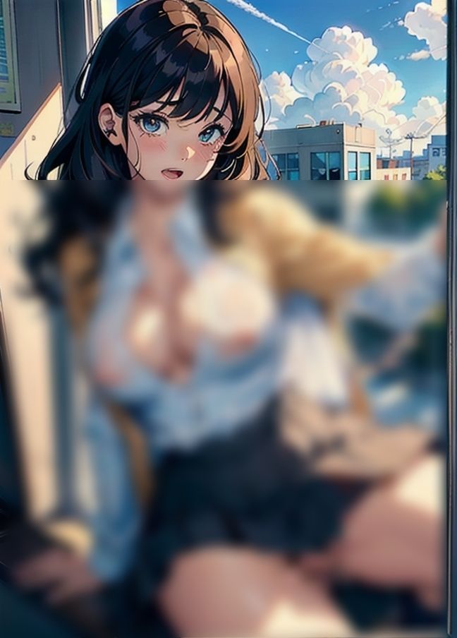 サンプル画像2:露出狂女警官「私、捕まりたくない…」(超絶最高野郎) [d_399818]