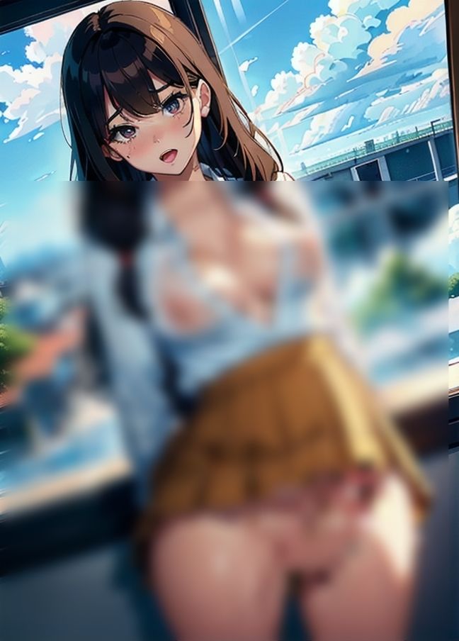 サンプル画像4:露出狂女警官「私、捕まりたくない…」(超絶最高野郎) [d_399818]