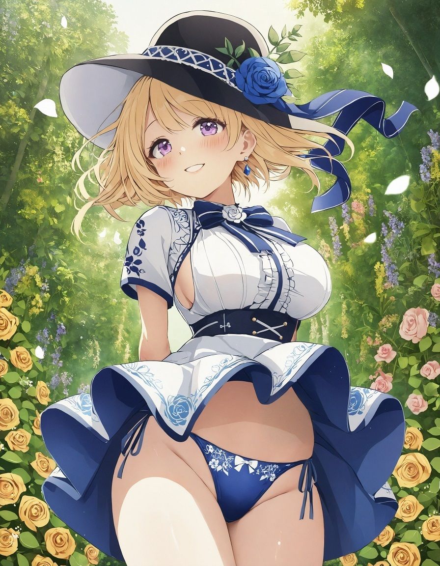 サンプル画像2:お嬢様のローアングルパンチラ(D.P.H.) [d_399830]