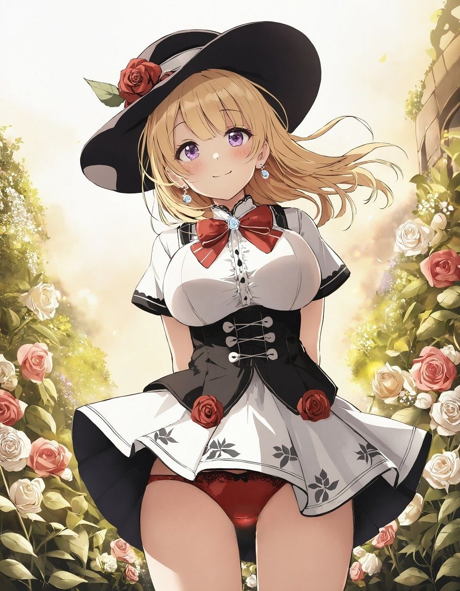 サンプル画像3:お嬢様のローアングルパンチラ(D.P.H.) [d_399830]