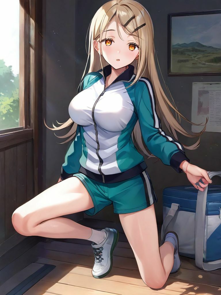 サンプル画像2:学園ア〇ドルマスター(川瀬と遊園地) [d_399838]