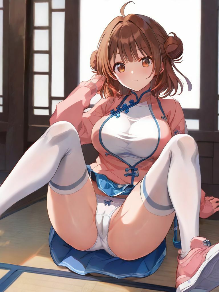 サンプル画像3:学園ア〇ドルマスター(川瀬と遊園地) [d_399838]