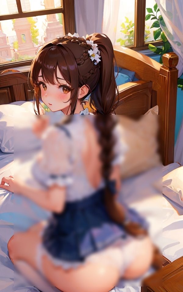 サンプル画像1:姫系女子の下着姿(ころんぼ) [d_399848]