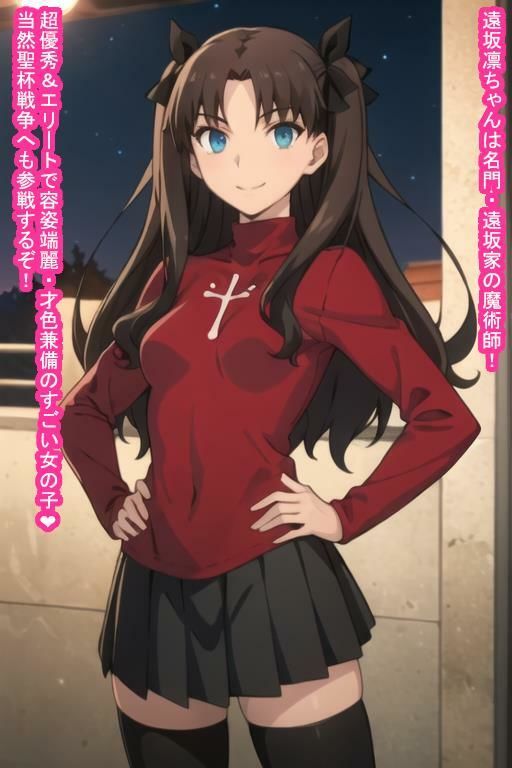 サンプル画像2:いいなりオナホ遠〇凛(大海原) [d_399940]