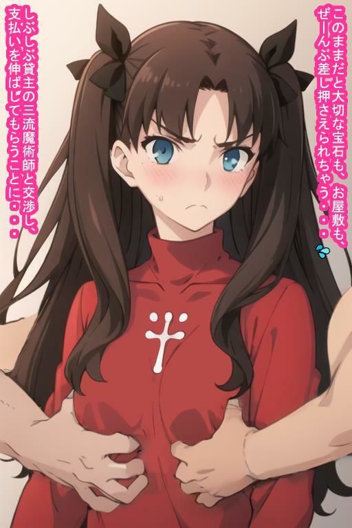 サンプル画像4:いいなりオナホ遠〇凛(大海原) [d_399940]