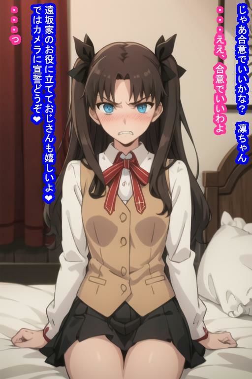 サンプル画像6:いいなりオナホ遠〇凛(大海原) [d_399940]